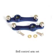 0455-064 Bell control arm set (Metaal)