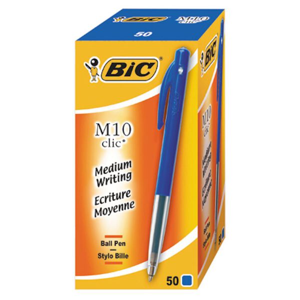 4301134 Bic M10 balpen blauw 50 stuks