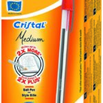 4301024 Bic Cristal balpen rood 50 stuks