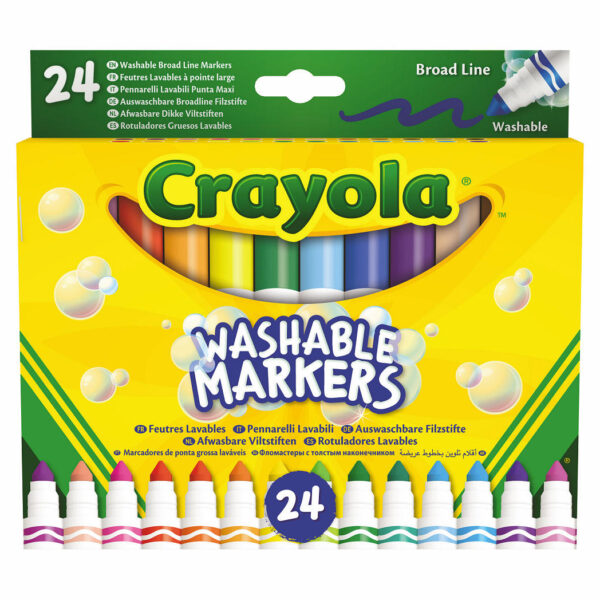 58-6570 Crayola 24 Viltstiften met kegelpunt