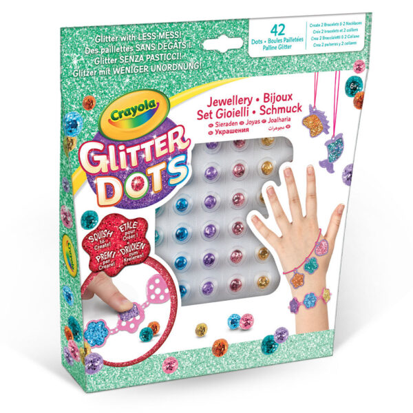 04-1155 Crayola Glitter Dots - Sieraden Set