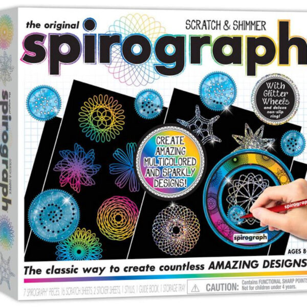 37590 Spirograph Scratch and Shimmer
