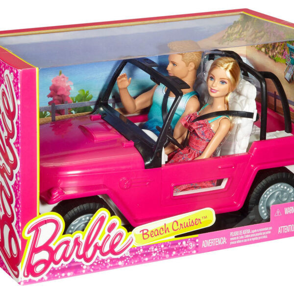 CJD12 Barbie Beach Cruiser incl. 2 poppen