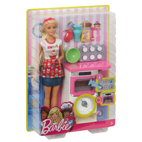 FHP57 Barbie Cupcake speelset
