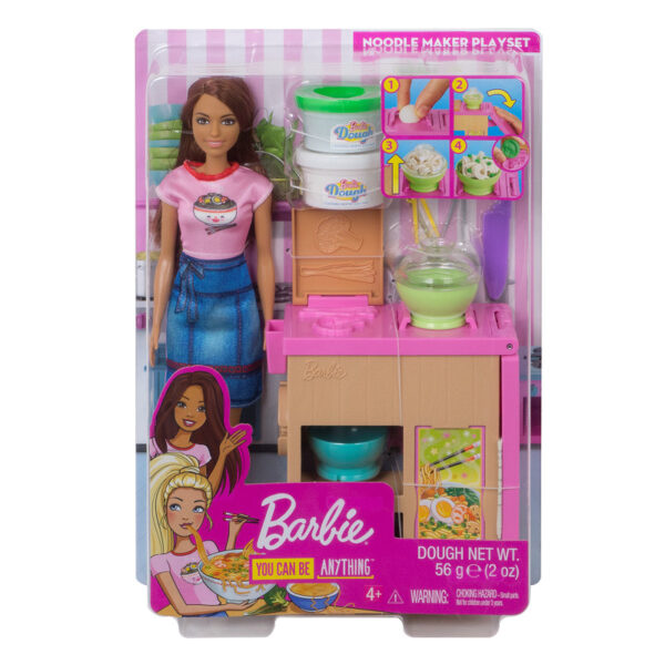 GHK44 Barbie Noodlebar speelset (Brunette)