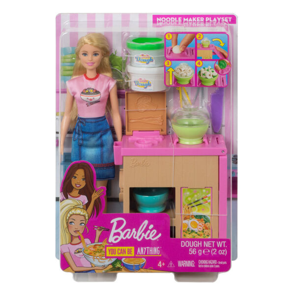GHK43 Barbie Noodlebar speelset (Blond)