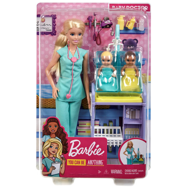 GKH23 Barbie Kinderarts en speelset