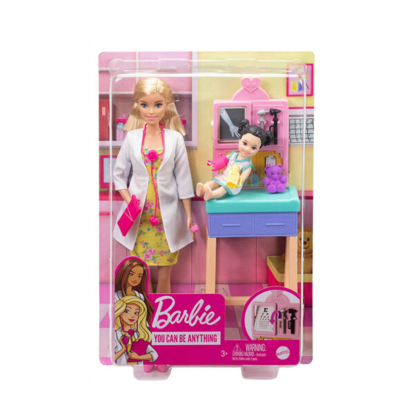 GTN51 Barbie Kinderarts speelset