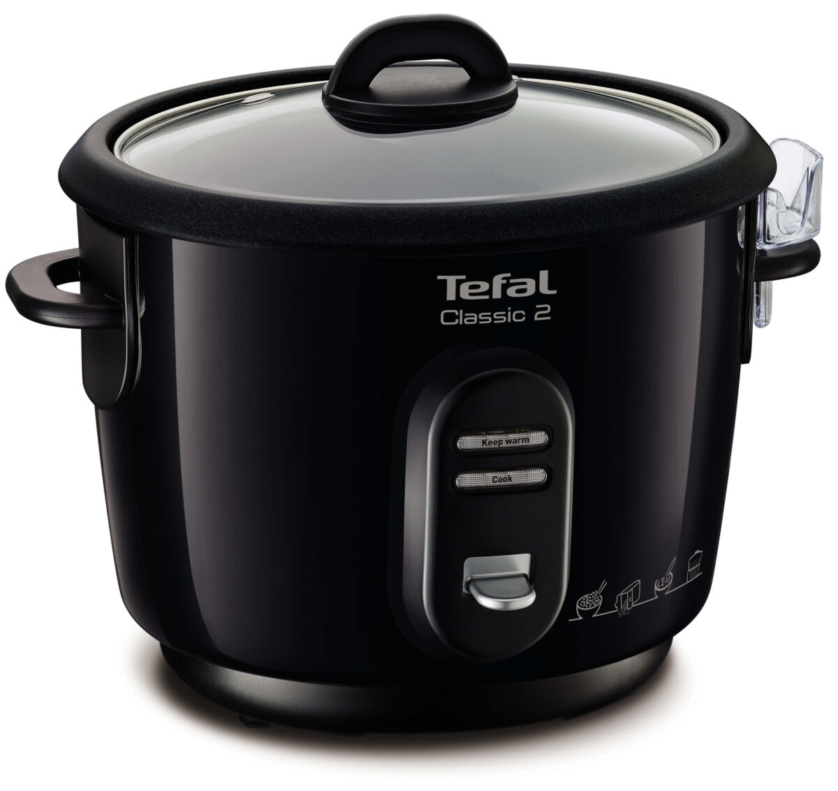 RK1028 Tefal Rijstkoker Zwart Classic 6K