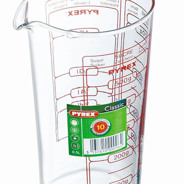 888B Pyrex Classic maatglas 0,5L