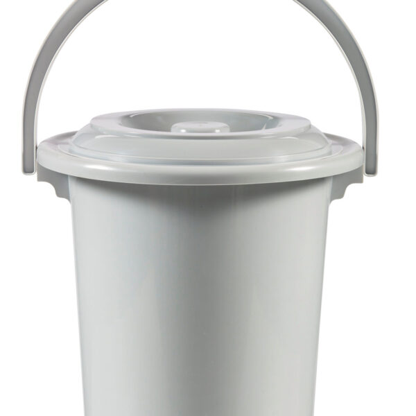 02860-099-00 Curver toiletemmer 10L licht grijs