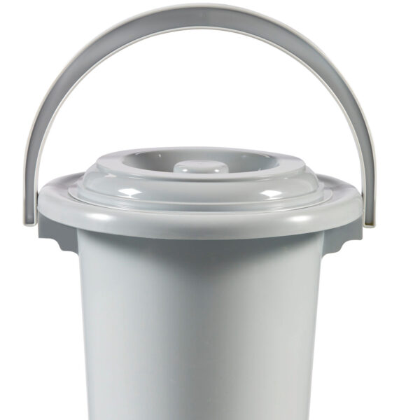 02855-099-00 Curver toiletemmer 5L licht grijs