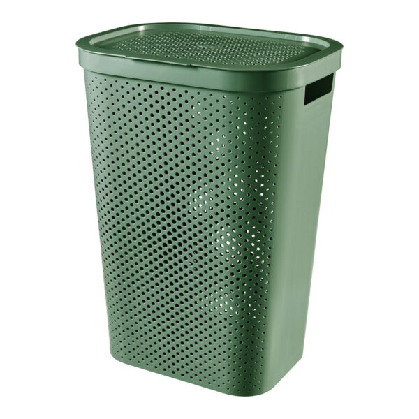 04754-S86-09 Curver Infinity wasbox dots 60L - 100% recycled groen