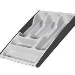 05752-Y08-00 Curver bestekbak verstelbaar licht grijs / antraciet