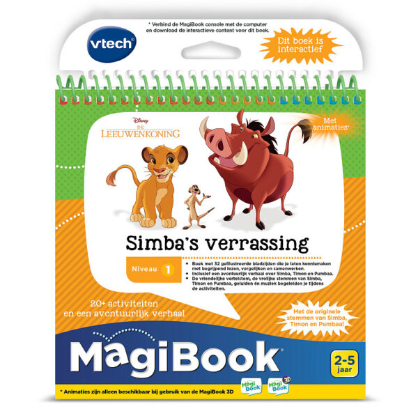 80-462323-023 Vtech MagiBook - De Leeuwenkoning