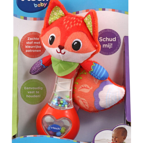 80-536123 Vtech Dierenvriendjes Rammelaar - Vos