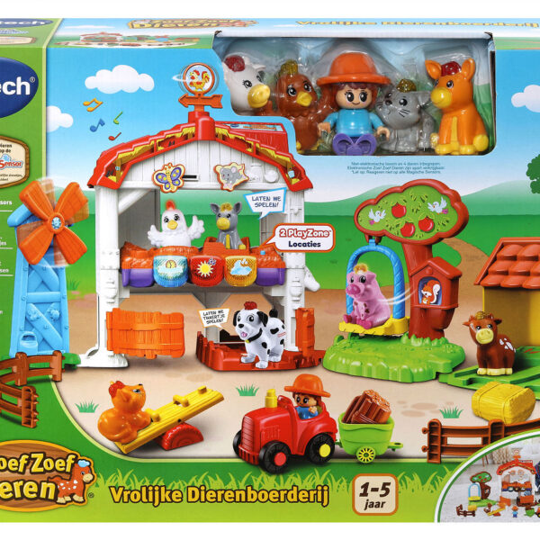 80-540623023 Vtech Zoef Zoef Dieren Vrolijke Dieren Boerderij