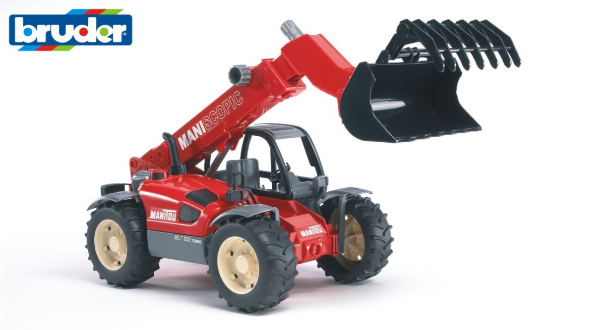 02125 Bruder Manitou MLT 633 Telescooplader