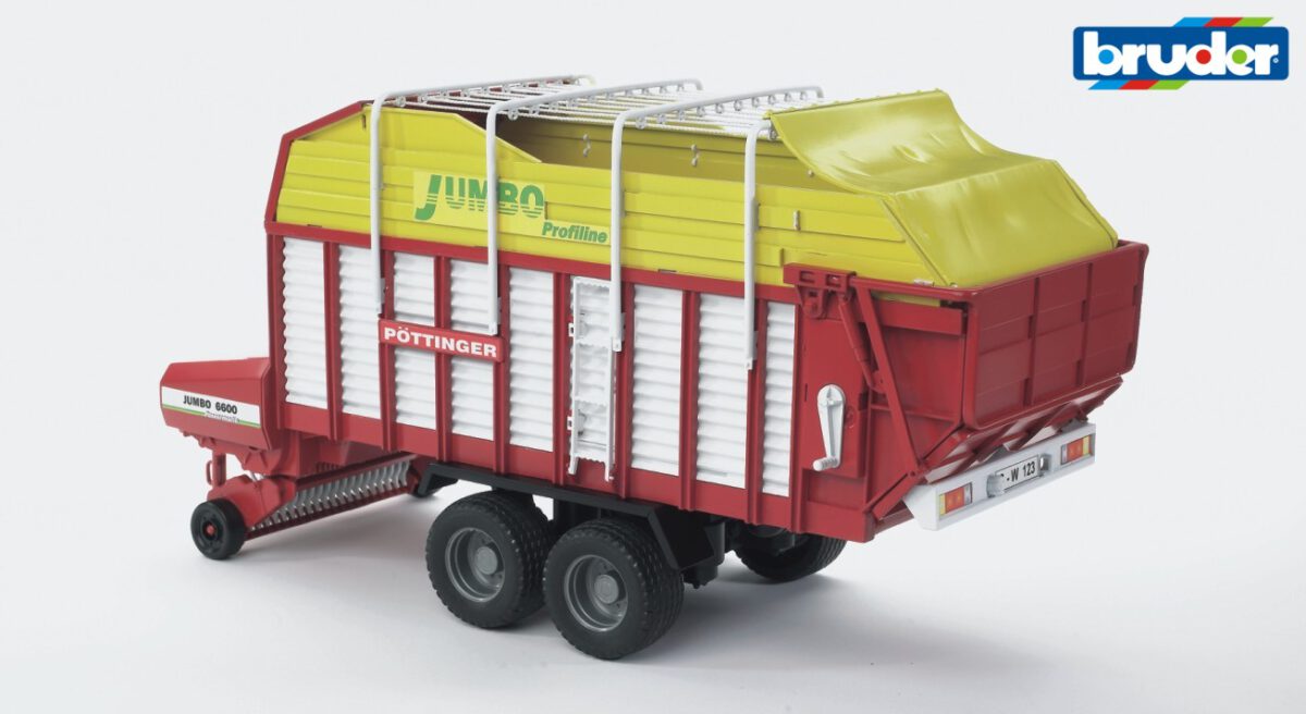 02214 Bruder Pöttinger Jumbo 6600 Profiline hooiraapwagen