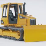 02443 Bruder CAT Shovel met rupsbanden