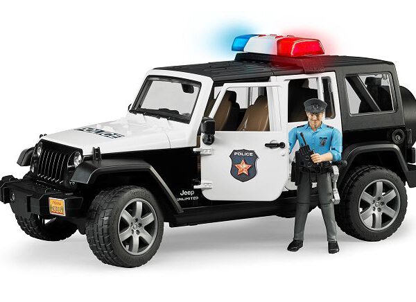 02526 Bruder Jeep Wrangler Unlimited Rubicon Politie