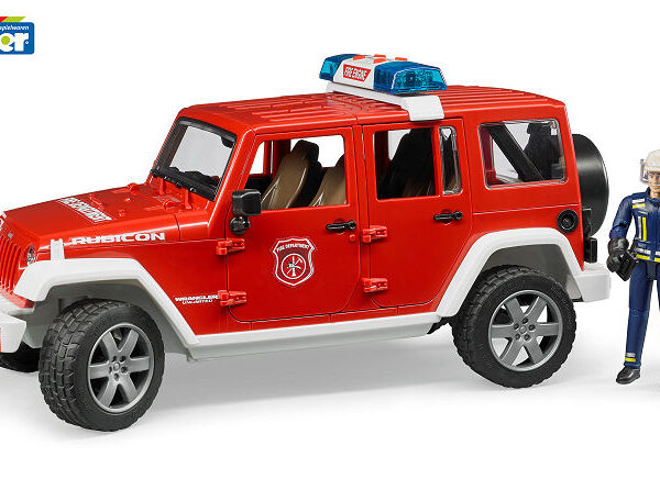 02528 Bruder Jeep Wrangler Unlimited Rubicon Brandweer