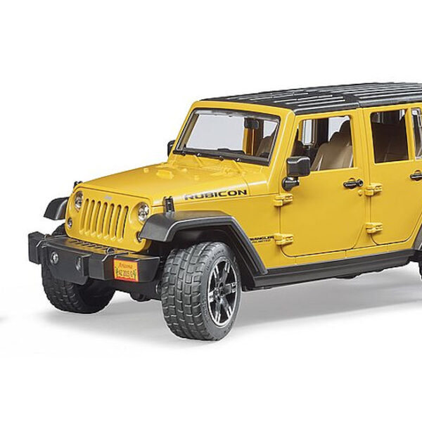 02543 Bruder Jeep Wrangler met mounatinbike