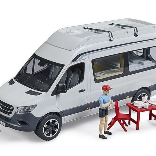 02672 Bruder MB Sprinter Camper with driver