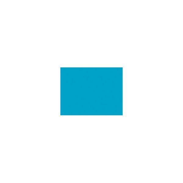 0461034 Fotokarton folia middenblauw 50x70cm 300gr pak a 25 vel