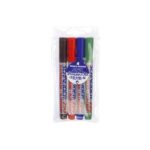 S-129094 Schneider whiteboard/flipchart marker 290 etui 4 stuks