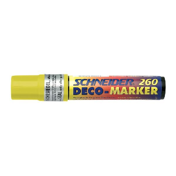 S-126005 Schneider krijt/deco marker 260 fluor geel