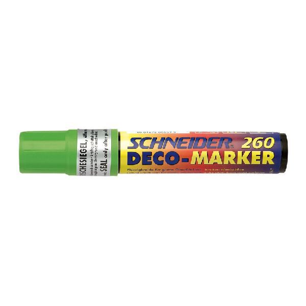 S-126011 Schneider krijt/deco marker 260 fluor groen