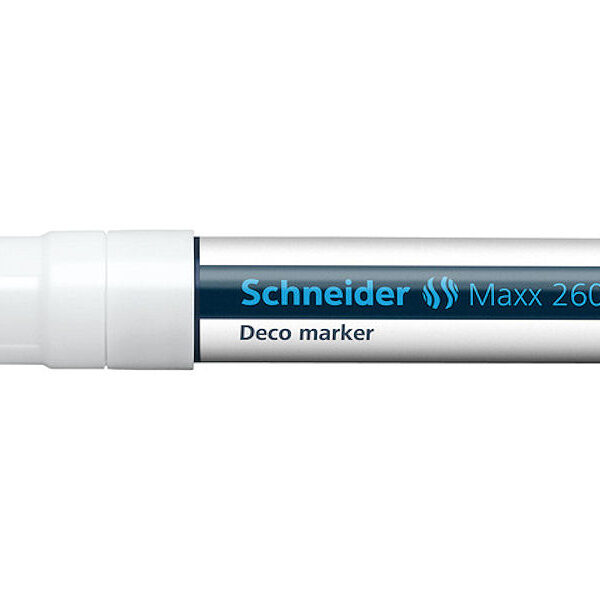 S-126049 Schneider krijt/deco marker 260 wit