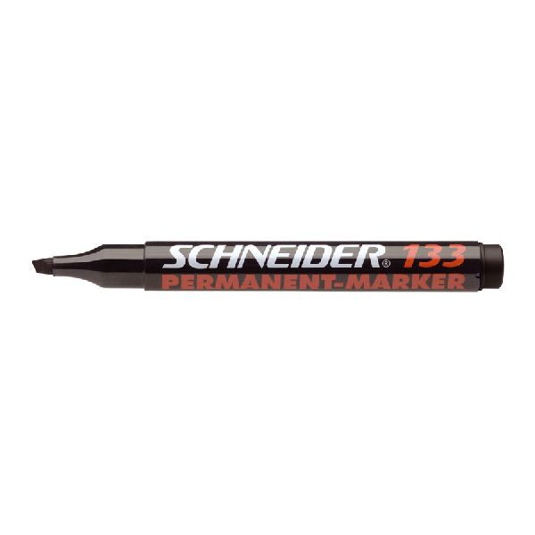 S-113301 Schneider permanent marker 133 beitel zwart 10st.
