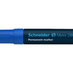 S-128003 Schneider permanent marker 280 beitel blauw 5st.