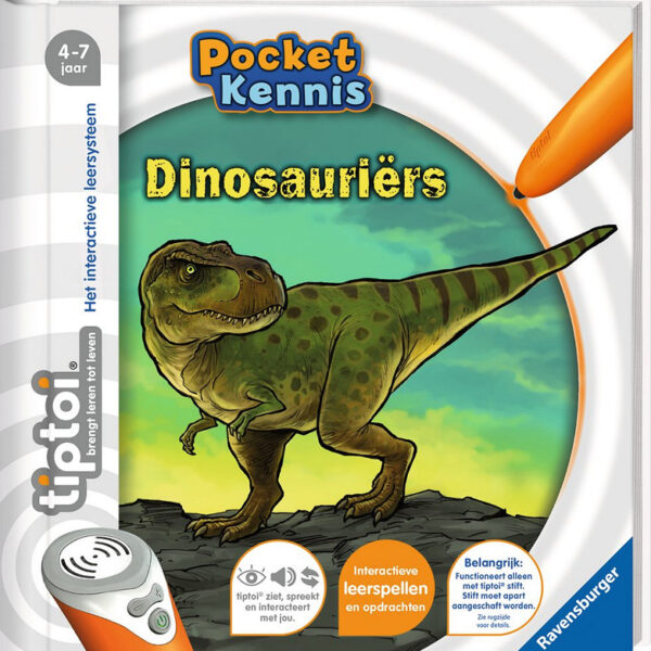 000258 Tiptoi boek Pocket Dinosaurussen