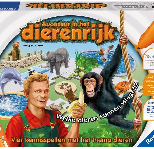 005468 Tiptoi spel Avontuur in het dierenrijk