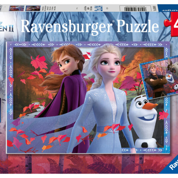 050109 Puzzel 2x24 stukjes Frozen 2 IJzige avonturen