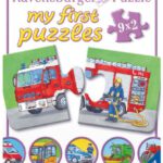 073320 My first puzzles (9 x 2 stukjes) Speciale voertuigen
