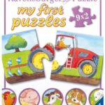 073337 My first puzzles (9 x 2 stukjes) Op de boerderij
