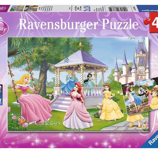 088652 Puzzel 2x24 stukjes Disney: Betoverende prinsessen