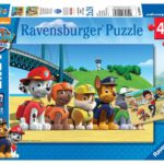 90648 Puzzel 2x24 stukjes Paw dapperen honden