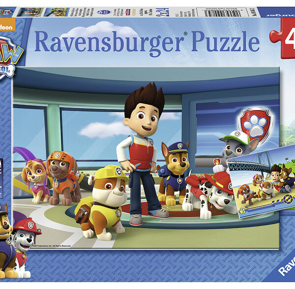 90853 Puzzel 2x24 stukjes Paw Patrol hulpvaardige speurneus