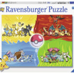 100354 Puzzel 150 XXL Verschillende Pokemon