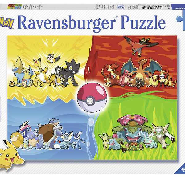 100354 Puzzel 150 XXL Verschillende Pokemon