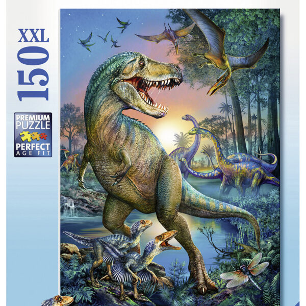 100521 Puzzel 150 XXL Prehistorische reus