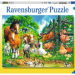 106899 Puzzel 100 XXL Dierenbijeenkomst