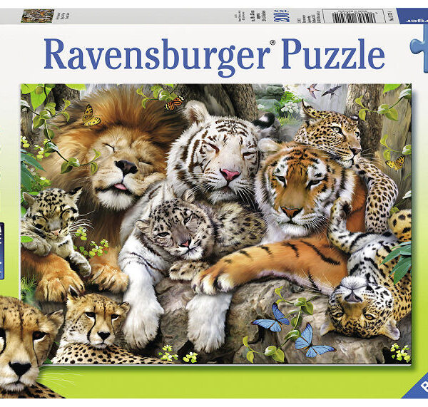 127214 Puzzel 200 XXL Een tukje doen