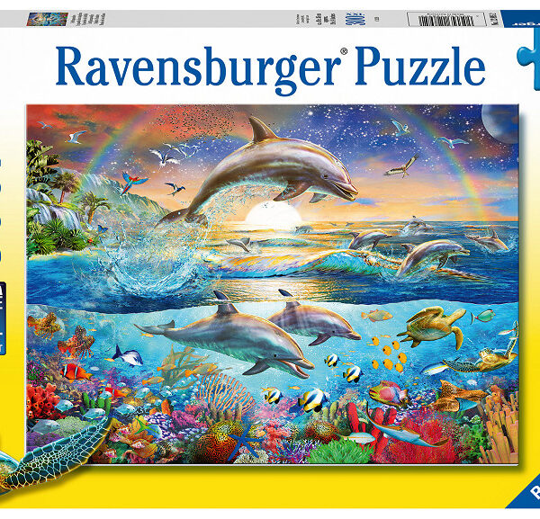 128952 Puzzel 300 stukjes Dolfijnenparadijs