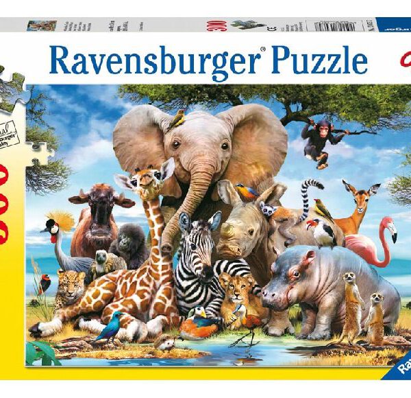 130757 Puzzel 300 stukjes Afrikaanse vrienden